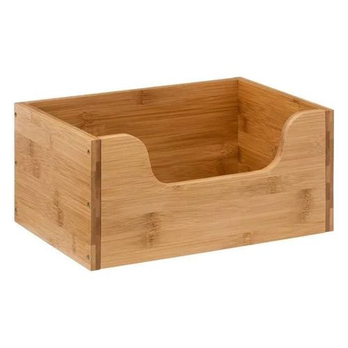 Panier de Rangement - FIVE - Petit Modèle - Empilable - Beige - 31,5x15x21,5cm