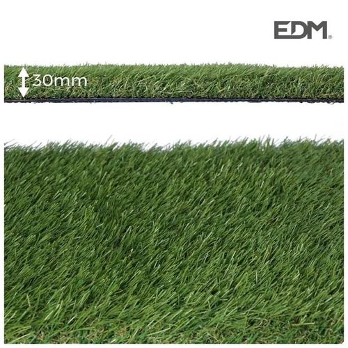 Gazon Artificiel - Gracefull Edm - 30mm - Vert - Rouleau 1x5m