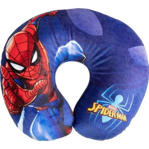 Marvel Spiderman Pillow Coussin Pour Cou de Voyage Cervical en Tissu Spiderman Homme Araignée Super Héros Enfants
