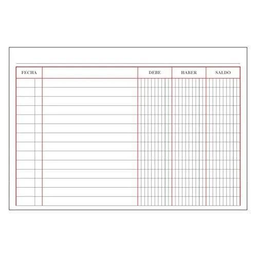 Dohe Livre De Comptabilité, Comptes, Quart Paysage - 9927