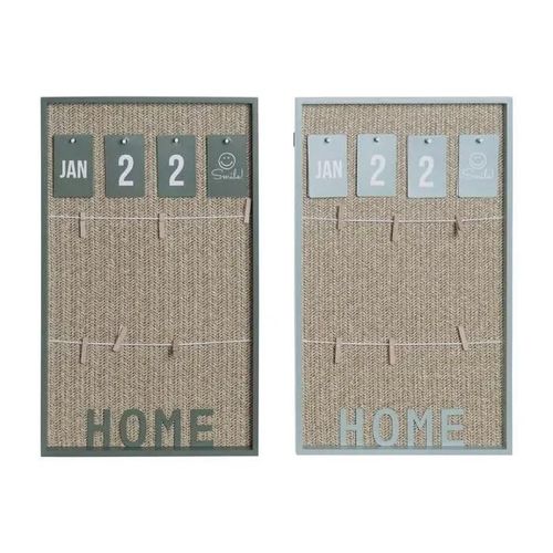 Organisateur - Dkd Home Decor - Pp Bois Mdf - Vert - 2 Pcs - 30 X 3 X 50 Cm