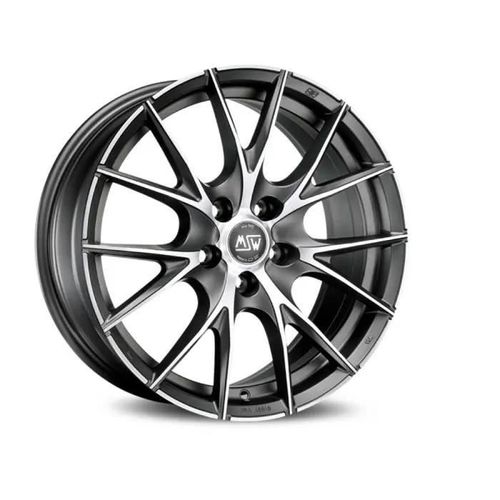 Jante Msw Msw 25 9x19 Et29 5x112 Kta Nad Titane Plein Poli