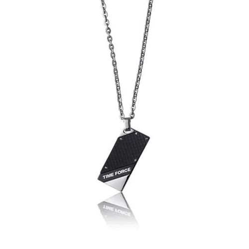 Pendentif - Time Force - Ts5112cs - Métal - 56 Cm - Pour Homme