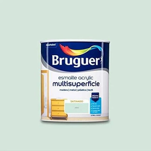 BRUGUER HAMMERITE XYLADECOR 8429656033477 ESM.Acrylic Sat.Mint 750 ML, Menthe (Mint), (Paquete de 1)