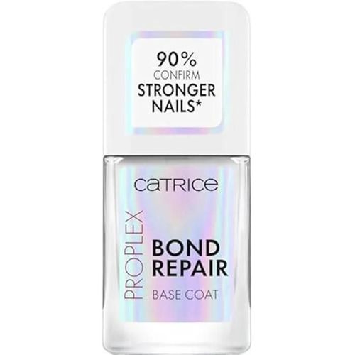 Catrice Proplex Bond Repair Base Coat N°010 Baume À Ongles Transparent, Durable, Fortifiant, Apprêt, Naturel, Sans Acétone, Multicolore