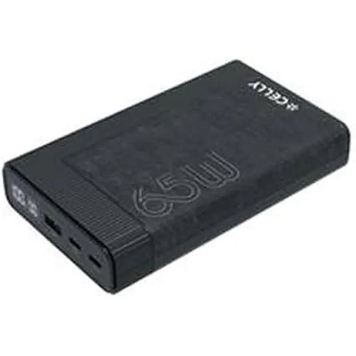 Powerbank - Celly - Pbpd65w20evobk - Noir - 20000 Mah - Batterie