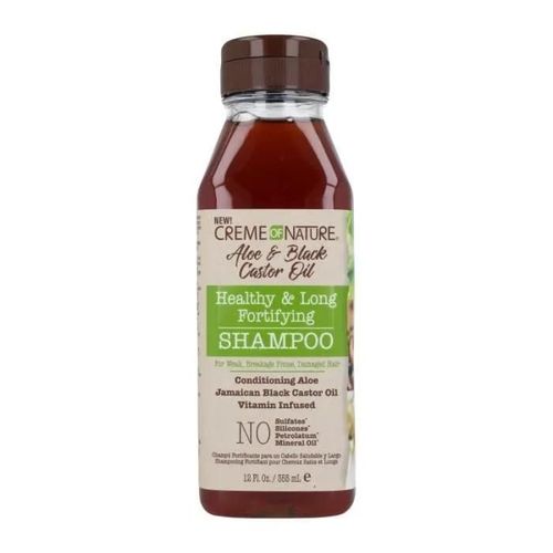 Creme Of Nature Aloe & Black Castor Fortifying Shampooing 355 Ml 