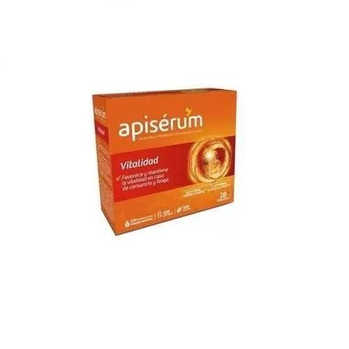 Apiserum Vitalidad 18 Ampoules Serum Physiologique