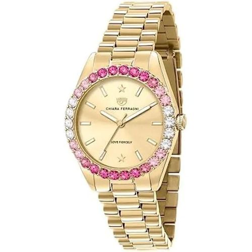 Montre Chiara Ferragni - R1953100501 - Cuir - Noir - 3 Atm - Quartz - Analogique