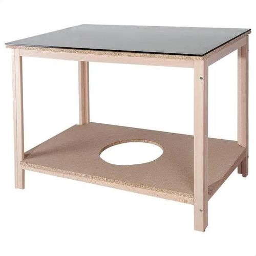 Aranaz, 34102, Table Rectangulaire Camilla En Hêtre 110 X 65 X 65 Cm