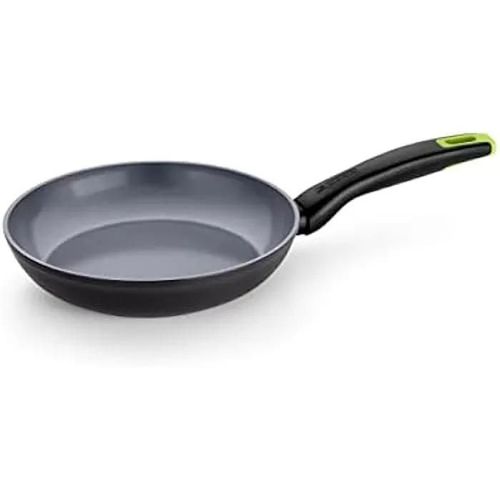 Poêle Monix Eco Nature - Aluminium Forgé Recyclé - Céramique Antiadhésive - Tous Feux Dont Induction - 28 Cm
