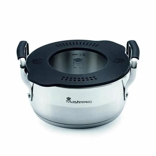 Casserole Masterpro Bgeu-3777 Ø 16 Cm Acier Inoxydable Aluminium