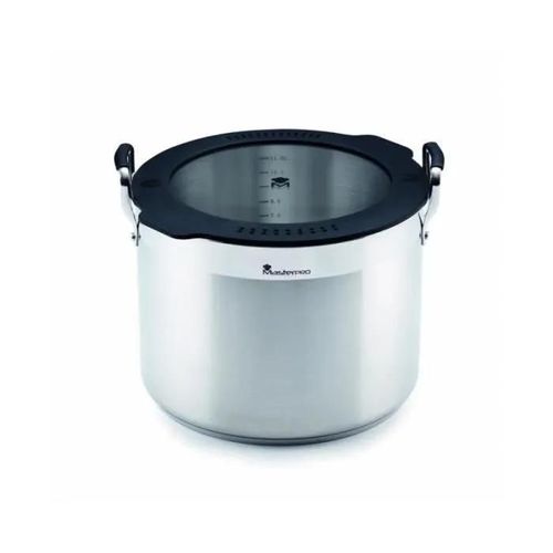 Casserole - Masterpro - Ø 28 Cm - Acier Inoxydable - Argenté - Poignée Ergonomique