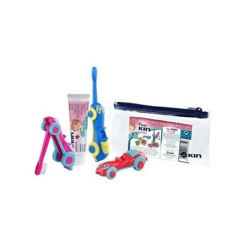 KIN PACK BROSSE AUTO POUR ENFANTS (UNITÉ 1) + PATES DE KIN