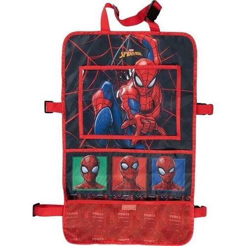 Marvel Spiderman Protecteur De Siège Stockage Spiderman Organisateur