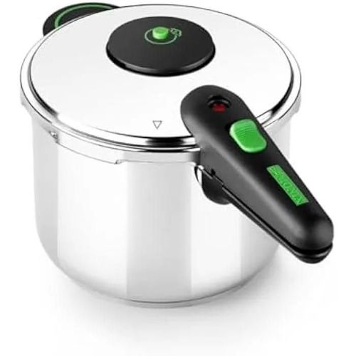 Monix Presto - Autocuisseur Rapide 4 Litres, Acier Inox 18/10, Compatibles Toutes Sources de Chaleur Induction Incluse