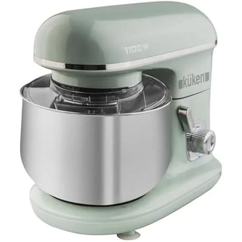 Robot pâtissier KUKEN 1100W Série spéciale vintage - Pétrin - Capacité 5L - Fonction pulse