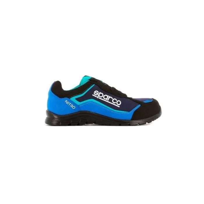 Chaussures De Sécurité Nitro S3 Src Noir/Bleu Clair - Sparco