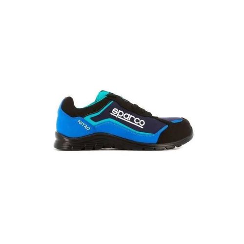 Chaussures De Sécurité Nitro S3 Src Noir/Bleu Clair - Sparco