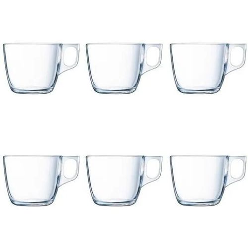 Ensemble De Tasses À Café Luminarc 6 Pcs Transparent (22 Cl)