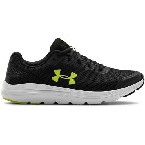 Chaussures De Running Under Armour Surge 2 - Noir/Vert Clair/Blanc - 41