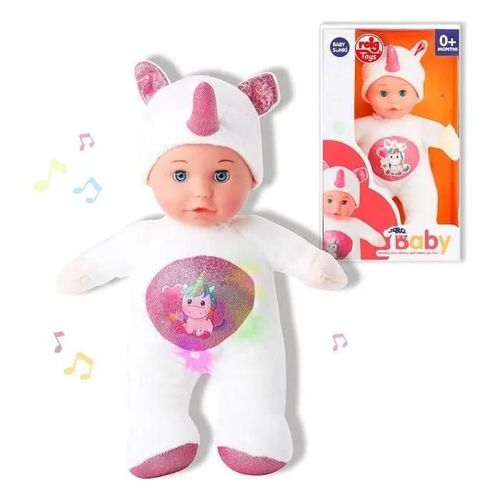 Poupée Reig Blanc Licorne Jouet Peluche (30 Cm)