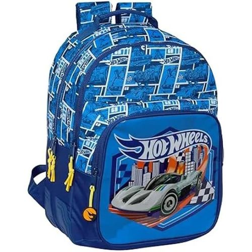 Sac à dos scolaire Hot Wheels Sonny - Confortable et polyvalent - Pour enfants de différents âges