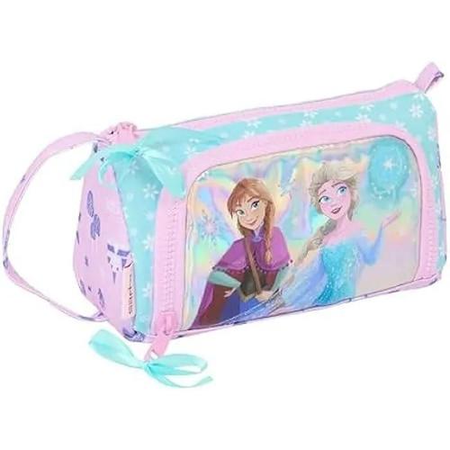 Safta La Reine Des Neiges Cool Days Trousse Avec Poche Amovible Remplie Pour Enfants, Idéale Pour Les Enfants D'âge Scolaire,