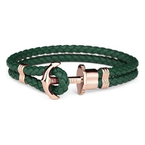Bracelet - Paul Hewitt - Ph-Ph-L-R-G - Vert - Cuir - 15-16 Cm