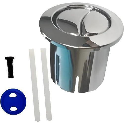Bouton poussoir 3 et 6 litres, avec tige à couper pour WC Victoria - ROCBOAH0002100R