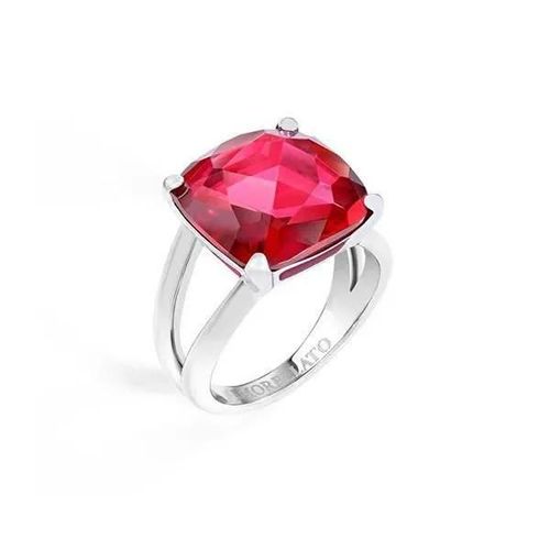Bague - Morellato - Sabk02014 - Rouge - Taille 14 - Mixte