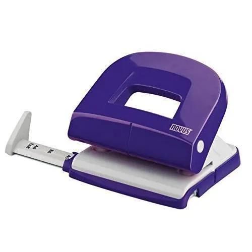 Novus Perforatrice De Bureau E 216, Plastique/Métal, 16 Feuilles Violett - 025-0548