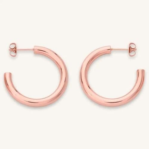 Boucle Doreilles Femme Rosefield Joyeria Iggy Jchsrj085. Rose. Pression. Laiton.