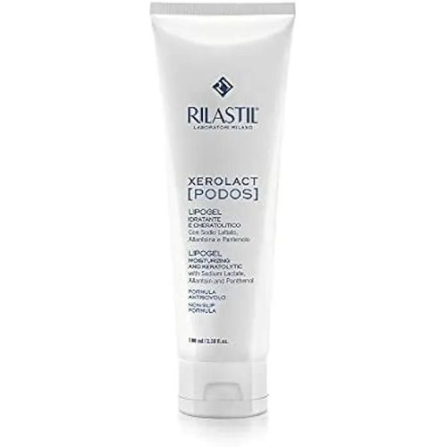 Rilastil Xerolact Podos Lipogel, Traitement Hydratant Et Kératolytique, Texture Riche, Formule Antidérapante Avec Lactate De 