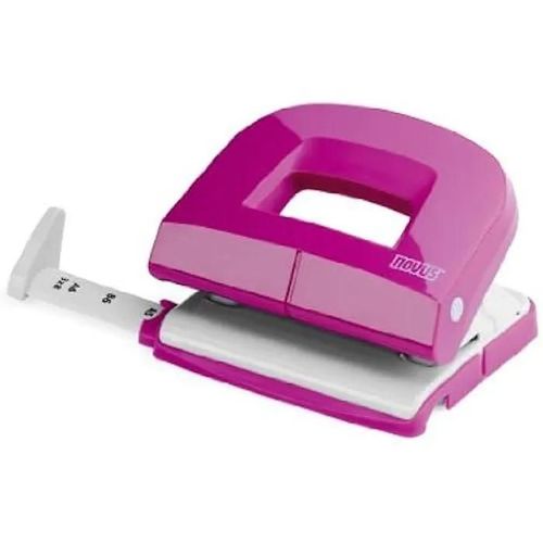 Perforatrice - Novus - E216 - Jusqu'à 16 Feuilles - Couleur Rose