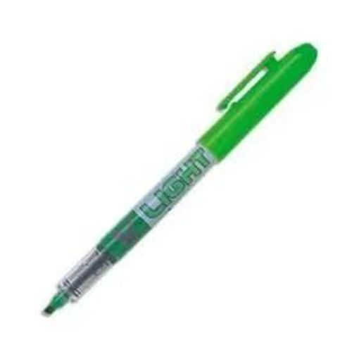 Surligneur Encre Liquide Verte - Pilot - V Light - Pointe Biseautée - Niveau D'encre Visible