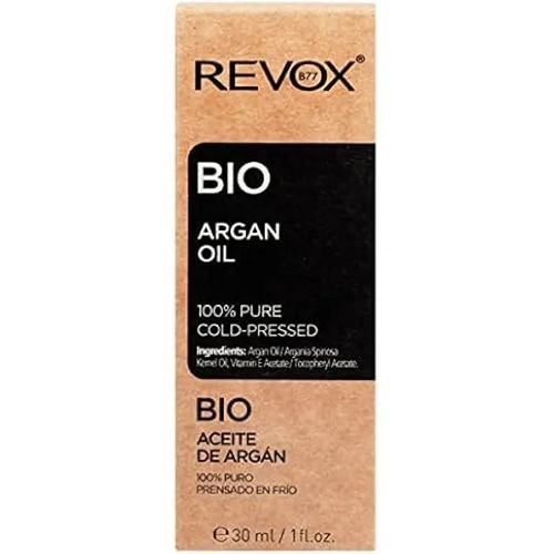 Huile D'argan Bio 100% Pure Pressée À Froid - Revox - Visage, Corps, Cheveux - Sans Parabène - 100ml 