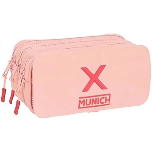 Trousse Fourre-Tout Triple Munich Maquillaje - SAFTA - Trousse - Synthétique - 21,5 x 10 x 8 cm