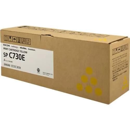 407138 Ricoh Aficio SP C730DN Toner Yellow Genuine Ricoh 65678