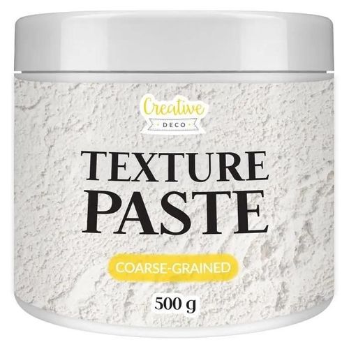 Creative Deco Pâte De Structure Gros Grains 500g | Dessin Artistique| Structure En Relief | Pâte De Texture | Activité Créative