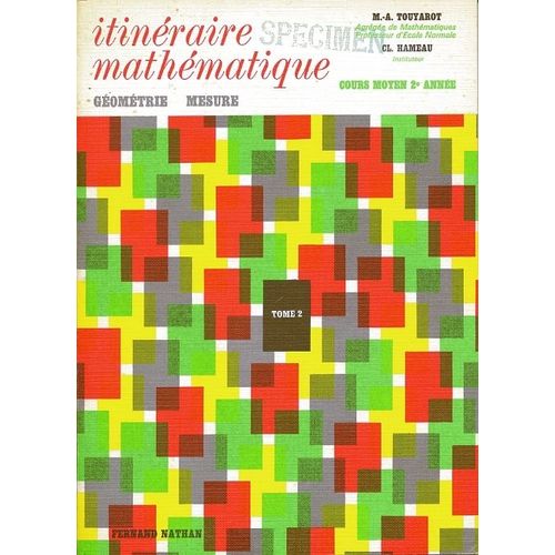 Itinéraire Mathématique, Géométrie Mesure Cm2