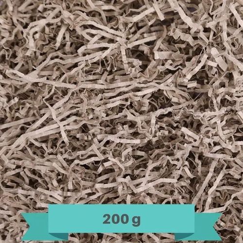 Papier Déchiqueté - Creative Deco - 200g - Kraft Beige - Emballage Cadeau - Remplissage Boite