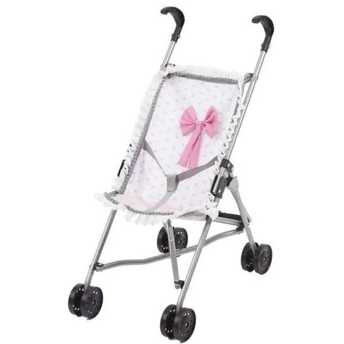 Landau - Poussette Reig - Rer301411 - Poussette A Canne Poupee Bebe-Paseo Buggy-Go, , Rose