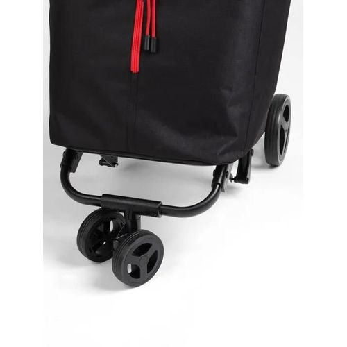 Poussette de marche - chariot de marche Gimi - 169325 - Cadre refermable en Acier Inoxydable, Noir, 50 l