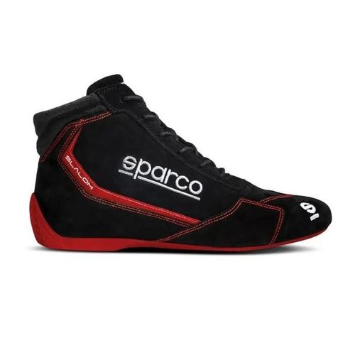 Sparco - 00129541nrrs - Mixte Bottines Slalom 2022 Taille 41 Noir/Rouge Chaussure Bateau, Standard