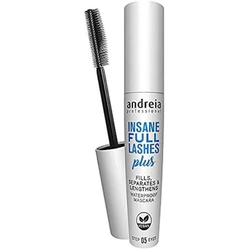Mascara Waterproof - Andreia Professional Make Up - Insane Full Lashes Plus Multicolore