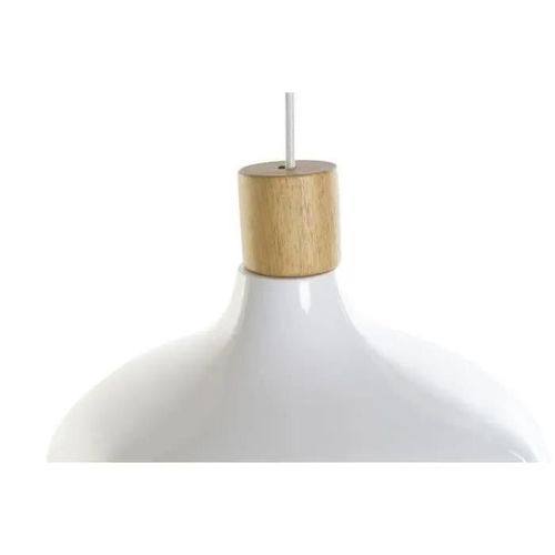 suspension 35,5 x 35,5 x 21 cm métal marron blanc 50 w pin