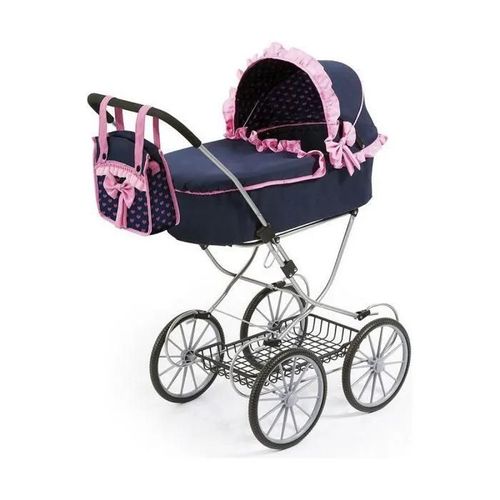 Landau - Poussette Reig - Rea12151 - Landau Poupee Bebe-Paseo Classic Vintage Bleu,