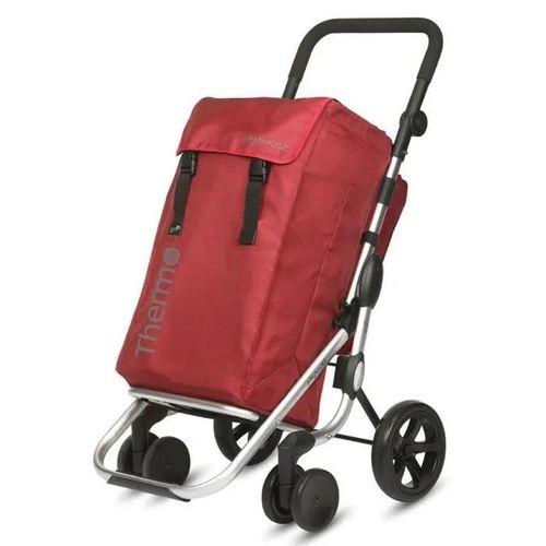Play-market - S7601807 - Playmarket Go Plus Chariot de Courses Pliable de Grande capacite, 4 Roues (Chilli)