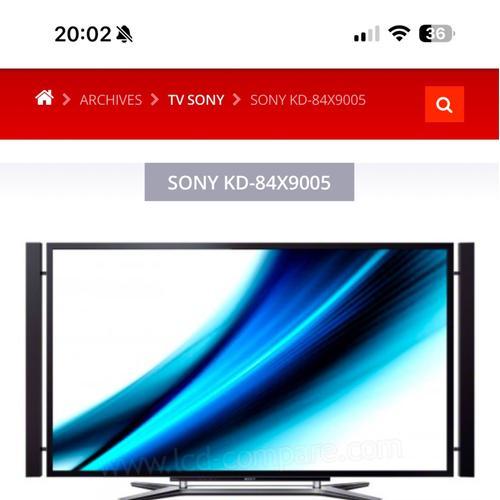 Sony Bravia Pro KD-84X9005 - 84"